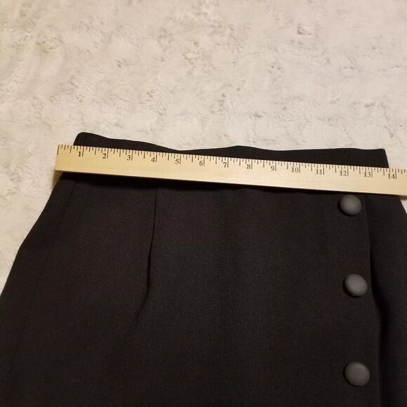 Vintage Bobbie Brooks Long Midi/Maxi Skirt Size 10 Black USA - Picture 11 of 11
